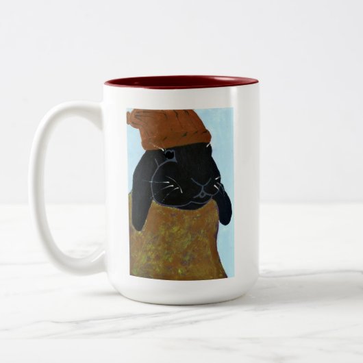 TPII "Oh vous n'avez pas lu ça ?" Bunny Mug (Gauche)