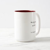 TPII "Personne n'est venu à ma conférence" Mug (Devant droit)