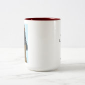 TPIO "Heb je dat niet gelezen?" Bunny-Mok Tweekleurige Koffiemok (Center)