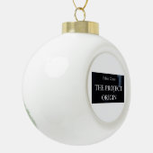 TPO KERAMISCHE BAL ORNAMENT (Links)