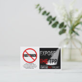 TPP et cartes accélérées des affaires/information (Debout devant)