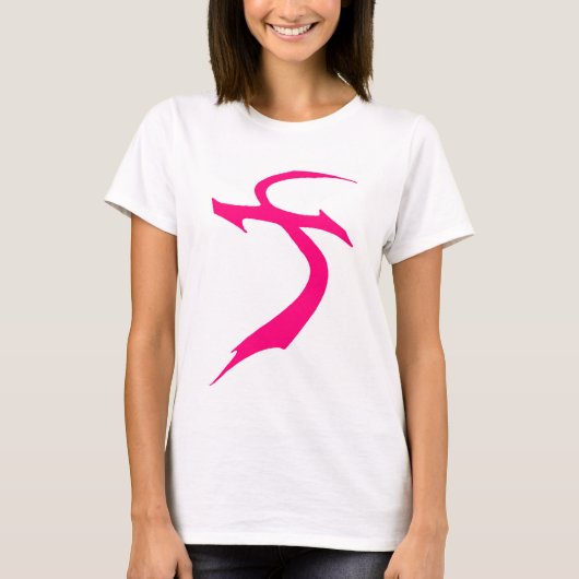 TPS roze Logo-dames T T-shirt (Voorkant)