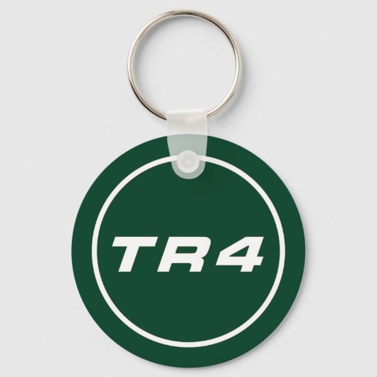 TR4 porte-clés de British racing green (Recto)