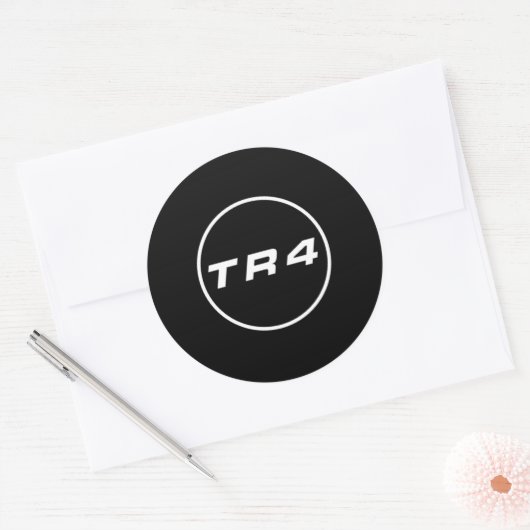 TR4 Sticker sw (Enveloppe)