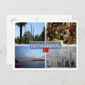 TR Turkije - Istanbul - Briefkaart (Voorkant / Achterkant)