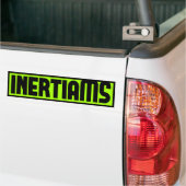 traagheidMS - BLOK-sticker Bumpersticker (Op Truck)