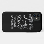Trabajo duro Case-Mate iPhone case (Achterkant (horizontaal))