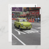 Trabant in Manhattan Briefkaart (Voorkant / Achterkant)