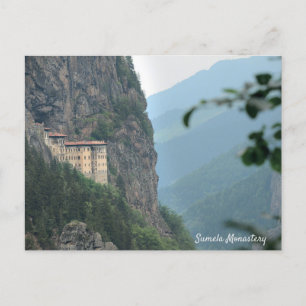 Trabzon Sumela Sumela Monastery Feestdagenkaart