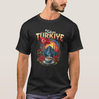 Trabzon Trkiye Flag Turkije Souvenir Reisgeschenke T-shirt