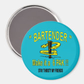 Tracé de chaussures avec aimant rond de 3 po (Recto/Verso)