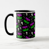 Trace ou traitement de la Mug fantôme d'Halloween (Gauche)