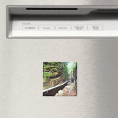 Tracé suspendu Franconia Notch NH Magnet (In Situ (Lave-vaisselle))