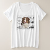 Traces bergers australiens rouges (Design devant)