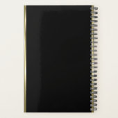 Traces d'or sur Arrière - plan noir (Dos)