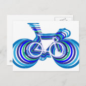 Track Bike sc Briefkaart (Voorkant / Achterkant)