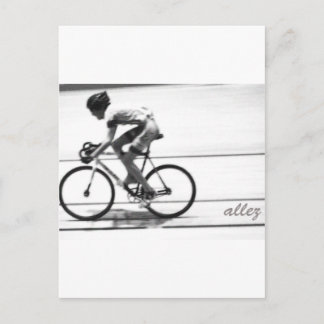 Track Cyclist Briefkaart