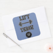 Track en Field Discus Gooi Stickers Gift (Envelop)