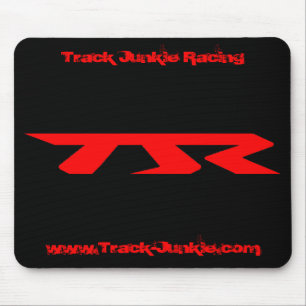 Track Junkie Racing (TJR) Black mousepad Muismat