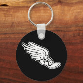 Track Logo Sleutelhanger Black (Voorkant)