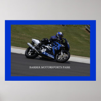 trackday bij Barbers Poster