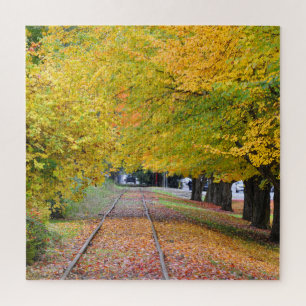 Tracks Custom Jigsaw Puzzle Puzzle
