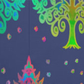 Tracks maken om middernacht behang (Zoom)