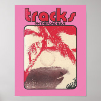  Tracks Surf Magazine Surf Wall Art Poster