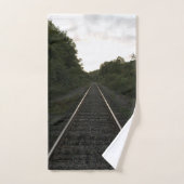 Tracks Through the Trees (Serviette à main)