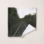 Tracks Through the Trees (Gant de toilette)