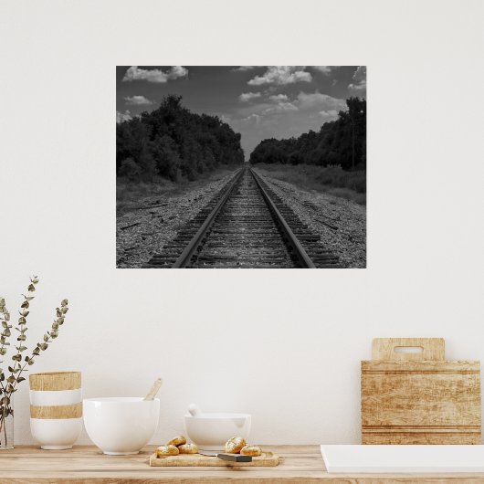 Tracks to Nowhere Poster (Keuken)