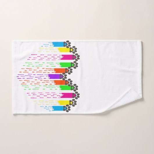 Tracks van mijn hart handdoek (Handdoek)