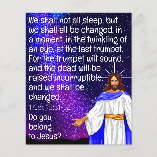 Tract de l'Évangile (Devant)