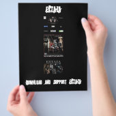 Tract de téléchargement EXTAZA (main)