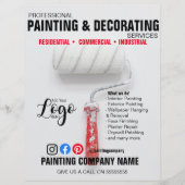 tract flyer de PEINTURE & DÉCORATION (Devant)