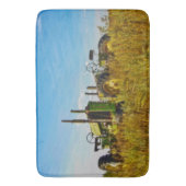 Tracteur de vert d'antiquité de tapis de bain (devant Vertical)