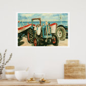 Tracteurs à Cromer - Imprimer ou Poster (Cuisine)