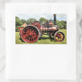  TRACTIEMOTOR RECHTHOEKIGE STICKER (Tas)