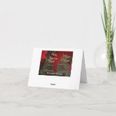 TRACTIEMOTOR VAN STEAMMOTOR BOERDERIJ 1889 FEESTDAGEN KAART (Achterkant)