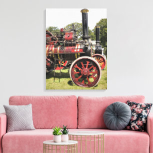 TRACTIEMOTOREN CANVAS AFDRUK