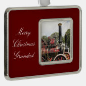 TRACTIEMOTOREN VERZILVERD KADER ORNAMENT (Rechts)