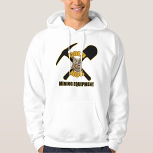 Traction de porc d'or au-dessus de sweat - shirt