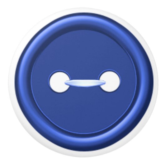 Traction de tiroir de bouton de bleu marine (Devant)