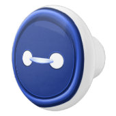 Traction de tiroir de bouton de bleu marine (Droite)