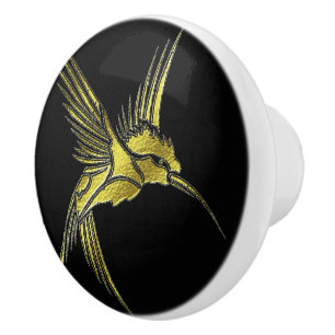 Traction métallique de bouton de tiroir de