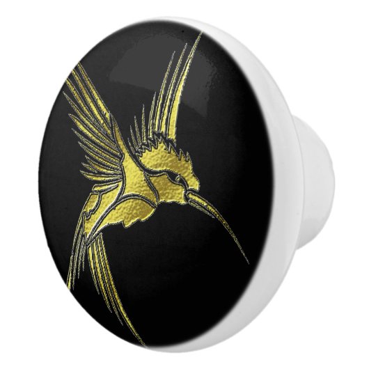 Traction métallique de bouton de tiroir de (Droite)