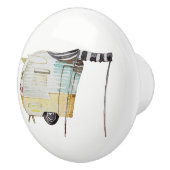 Traction vintage v. 4 de bouton de campeur (Droite)