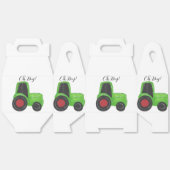 Tractor Baby Boy Bedankdoosjes (Ongevouwen)