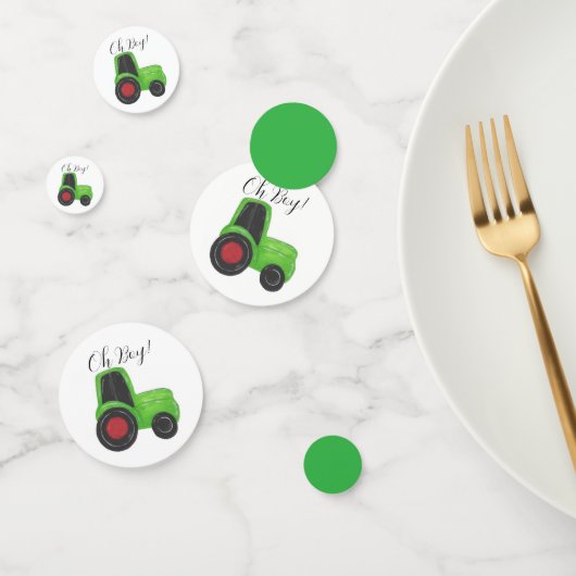 Tractor Baby Boy Confetti (Groep)