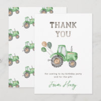 Tractor - Bedankt voor je creditcard | Tractor Har